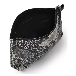 Ceannis Necessär Flower Linen, Medium - svart