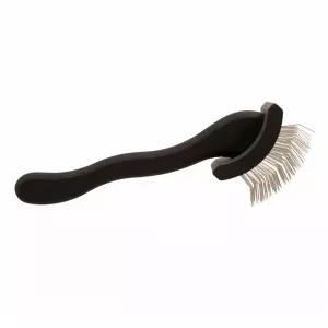 Chris Christensen Baby K Black hundkarda med långa, glesa stift. Storlek mini.