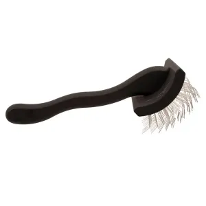 Chris Christensen Big K Black hundkarda med långa, glesa stift. Storlek medium.