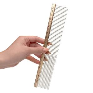 Chris Christensen Competiton Comb rak kam för hundar och katter. 24 cm.