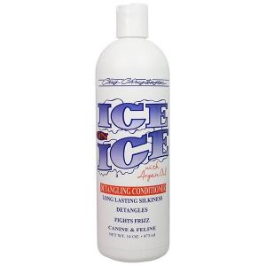 Chris Christensen Ice on Ice Detangling hundbalsam för torra eller skadade pälsar. 473 ml.