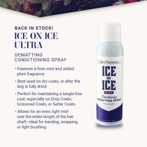 Chris Christensen Ice on Ice Ultra Dematting balsamspray, ny variant. 390 ml.