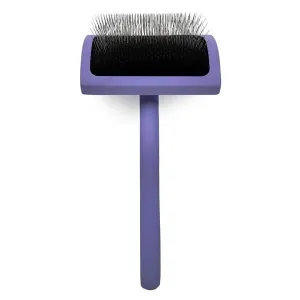 Chris Christensen Kärben Lavender karda i hög kvalitet för hund och katt. 17 mm långa stift. Medium, böjd.