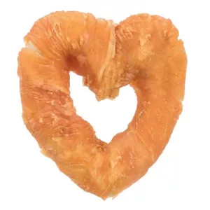 Denta Fun Chicken Heart - hundtugg med torkad kyckling 70 g