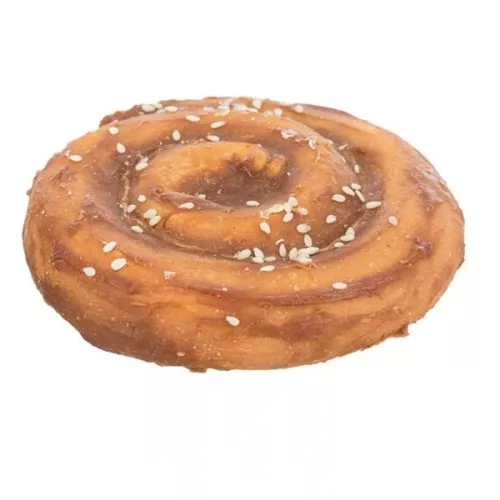 Denta Fun Kanelbulle - hundtugg av råhud och ankkött