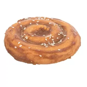 Denta Fun Kanelbulle - hundtugg av råhud och ankkött