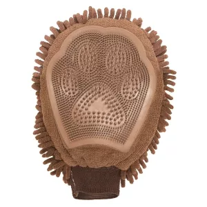 Dirty Dog groominghandske - brun