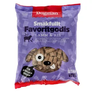 Dogman Favoritgodis Lamm och ris - 800 g