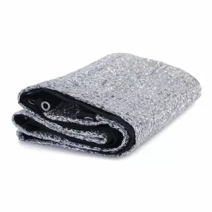 Silverduk - reflekterande solskydd, 2x2 m