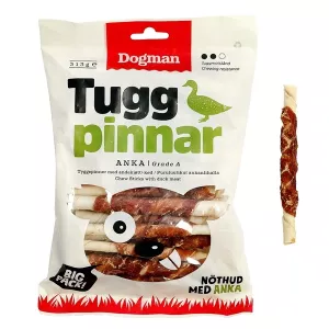 Dogman Tuggpinnar med anka 25-pack - 313 g