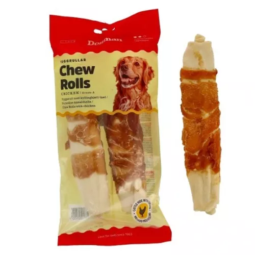 Dogman Tuggrullar med kyckling 2-pack - 180 g