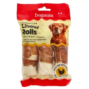 Dogman Tuggrullar med kyckling 3-pack - 112 g