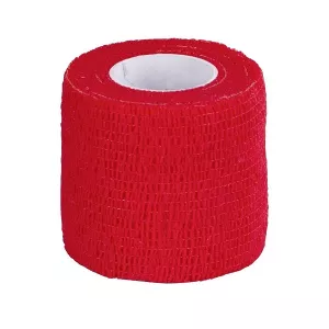 Elastiskt självhäftande bandage - Rött