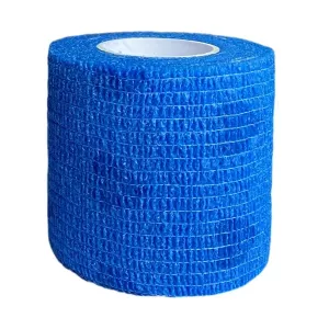 VP-Flex Elastiskt självhäftande bandage med bittersmak 5 cm - blå