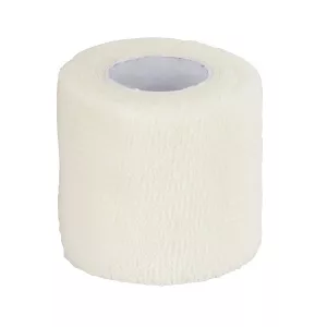 Elastiskt självhäftande bandage - vitt