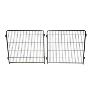 2-pack extrasektioner till valphage stål höjd 72 cm