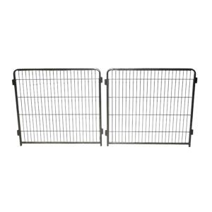 2-pack extrasektioner till valphage stål höjd 72 cm