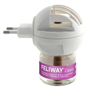 Feliway Classic Doftavgivare för katt. Ökar kattens välbefinnande på naturligt vis med feromoner.