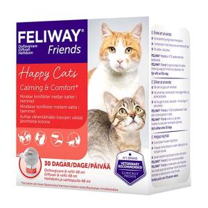 Feliway Friends Doftavgivare för katt. Ger harmoni mellan katter med naturliga feromoner.