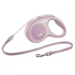 Flexikoppel New Comfort SMALL med lina 5 m - rosa