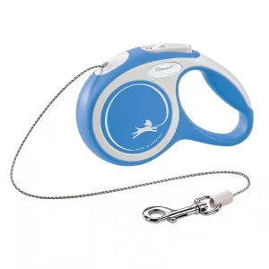 Flexikoppel New Comfort X-SMALL med lina 3 m - blå