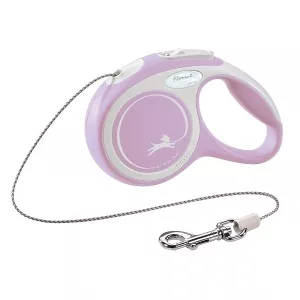 Flexikoppel New Comfort X-SMALL med lina 3 m - rosa