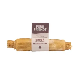 FourFriends Natural Chews Fylld tuggrulle av råhud från nöt, med vom. Ursprung EU. 17 cm.