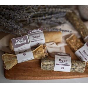 FourFriends Natural Chews Naturliga tuggben med ursprung EU. Utan tillsatser, flera storlekar och smaker.
