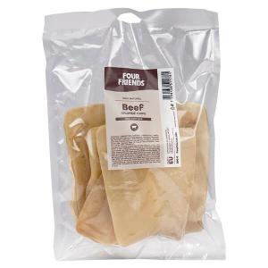 FourFriends Natural Chews Nötchips av råhud, naturligt tugg för hundar. Ursprung EU. 200 gram.