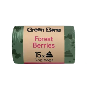 Green Bone bajspåsar 120-pack - Forest berries