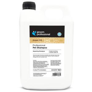 Groom Professional Argan Oil återfuktande schampo för hund och katt. 4 liter.