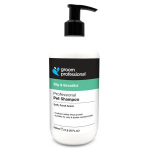 Groom Professional Big & Beautiful volymskapande schampo för hund och katt. 350 ml.