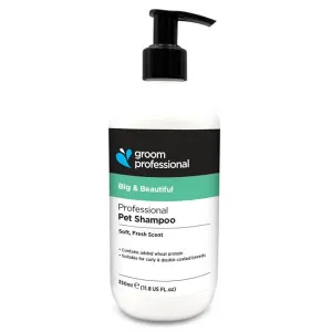 Groom Professional Big & Beautiful volymskapande schampo för hund och katt. 350 ml.