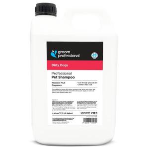 Groom Professional Dirty Dogs djuprengörande hundschampo. 4 liter.