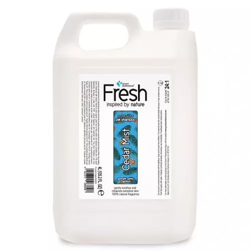 Groom Professional Fresh Cedar Mist Schampo - 4 liter