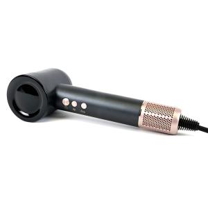 Groom-X Cyclon-X handfön med ionic-teknologi, vilken reducerar uppkomsten av statisk elektricitet. Lättviktsfön med tre hastigheter och tre värmelägen.