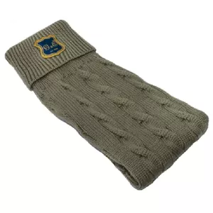 Gustaf & Evita stickad hundtröja - oliv