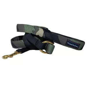 Gustaf & Evita hundkoppel Camouflage - bredd 2 cm