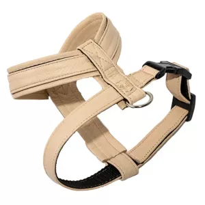 Gustaf & Evita PRO Skinn hundsele läder beige