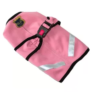 Gustaf & Evita hundtäcke softshell - gammelrosa