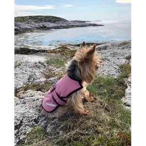 Gustaf & Evita hundtäcke softshell - gammelrosa