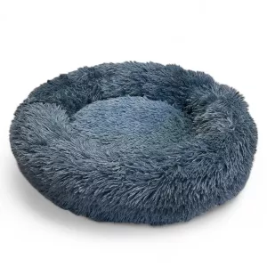Hundbädd Slumra rund - mörkgrå - X-small