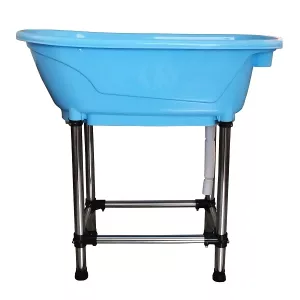 HB115 Hundbadkar plast blått