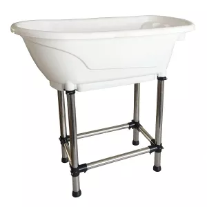 HB115 Hundbadkar plast vitt