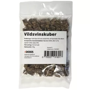 4Dogs Belöningsgodis Vildsvin ca 100 g