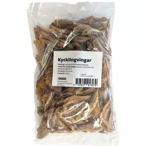 4Dogs Torkade kycklingvingar ca 500 g