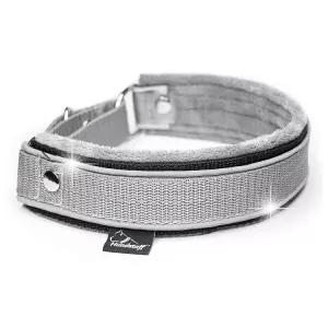 Hundstaff hundhalsband Martingale Reflex - silvergrå