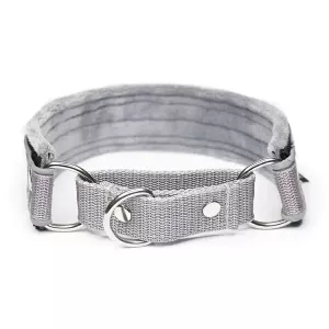 Hundstaff hundhalsband Martingale Reflex - silvergrå
