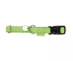 Hundhalsband McLeather ställbart - Lime