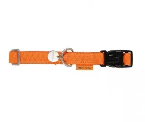 Hundhalsband McLeather ställbart - Orange